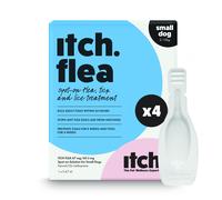 Itch Flea and Tick Spot-on Treatment For Dogs - Small Dogs (1-10kg) - 4 Pack
