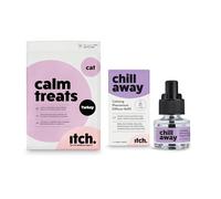 Itch - Pheromone Plug In Refill for Cats & Calming Treats - Chill Away 30-Day Refill - Grain-Free Lavender, Camomile & Probiotics Natural Relaxation - Calms Anxiety & Stress