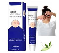 Itch Relief Cream,Ecze/ma Relief Cream for Body,Antifu/ngal Crea/m,Anti Itch Crea/m for Humans,Emollient Cre/am,Effectively Relieves Itching and Discomfort Due,Skin Repairing Cre/am for Face Body