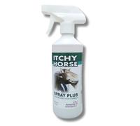 Itchy Horse Spray PLUS - 500ml - Natural Anti-Itch & Insect Repellent - Long Lasting - Stops Rubbing - Soothing - Promotes Healthy Coat - Vegan & Cruelty-Free - No Benzly Benzoate. Made in the UK