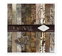 ITD Collection Decoupage Paper Package Decopatch Paper 310 x 320 mm Scrapbooking Decorative Paper for DIY Albums Bullet Journals (SLS-003 Steampunk)