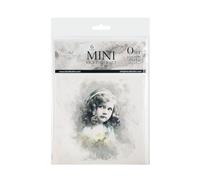 ITD Collection - Mini Rice Paper Creative Set 14.8 x 14.8 cm (6 Sheets), Decoupage Rice Papers for Scrapbooking and Crafts, Multi-Colour (RSM017)