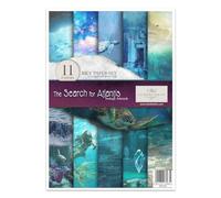 ITD Collection RP040 The Search for Atlantis Rice Paper 29.7 x 21 cm