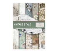ITD Collection Vintage Style Rice Paper 29.7 x 21 cm RP021