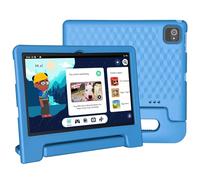 ITDULCET Kids Tablet 10 inch Android 14, 8GB RAM+64GB ROM 6000mAh Toddler Tablet for Children Teen, 2.4G & 5G WiFi, Dual Camera, 10.1'' IPS HD Screen Family Link Parent Control, 2-Year Warranty
