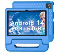 ITDULCET Kids Tablet, 10 inch Android 14 Tablet for Kids, 8GB RAM 64GB ROM Octa-Core Fast-Charging Battery Toddler Tablets with Shockproof Case, Bluetooth, WiFi, Parental Control, Dual Camera, GPS