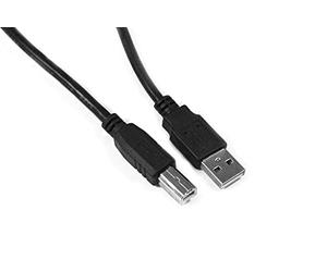 iTechCover® Printer Cable USB/PC Fast Data Sync Lead Adaptor For Canon PIXMA MG255 / Ix6850 / iP8750 / Black / (3m / 9.8ft)