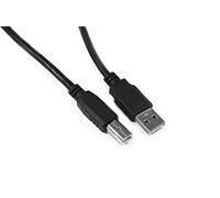 iTechCover® Printer Cable USB/PC Fast Data Sync Lead Adaptor For DYMO LabelWriter 4XL 450 Label Printer/Black / (3m / 9.8ft)