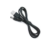 iTechCover USB Cable Charging Cord Charger Power Lead Compatible with Joie Serina Swivel Swing Hip Hop Baby Soother / (2m / 6.6ft) / (22AWG) 5V 2A / Black