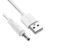 iTechCover® USB Cable Charging Cord Charger Power Lead For Motorola MBP482 MBP482BU Baby Unit Camera Baby Monitor / 100cm / (22AWG) 5V 2A / White