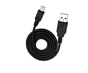 iTechCover USB Cable Charging Cord/Charger Power Lead Wire Compatible with Groov-e Play Buds GV-TW01-BK, GVTW01BK Bluetooth Earbuds/SP-AD85-B Bluetooth Speaker/Black / (2m / 6.6ft)