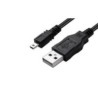 iTechCover USB Cable Charging Cord/Charger Power Lead Wire Compatible with Panasonic Lumix DMC-FX500 / (1.5m / 4.92ft)