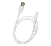 iTechCover USB Cable Charging Cord/Charger Power Lead Wire Compatible with PRUNUS J-160 Portable Radio Retro/SW AM FM Radio / (1m / 3.3ft) / White