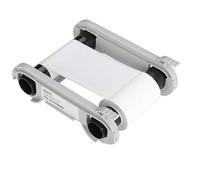 Iteche Compatible RCT015NAA White Ribbon Tape for Evolis Primacy Zenius Edikio Flex Edikio Duplex Printers 1000 Images