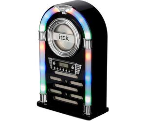 ITEK Freedom Wireless Bluetooth Jukebox - Black, Black