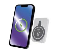 iTek I58074WHT 5000mAh Powerbank with Wireless MagSafe Charger, Instant Charging, Pocket Sized, Indicator Light, White