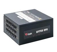 Itek Power Supply for PC GF750 EVO - 750W HDB Hydraulic Dynamic Bearing 12mm Active PFC Protection Efficiency Certification 80 Plus Gold Semi Modular Plug Giapp Capacitors