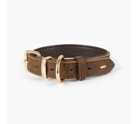Item Details: EzyDog Oxford Premium Adjustable Leather Dog Collar - Medium - Brown
