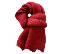 items under 2 pounds items under 1 pound Ladies Scarf Lightweight Solid Color Wool Blend Knitted Scarf For Women's Winter Versatile Soft And Warm Woolen Scarf womens scarf winter cashmere scarf