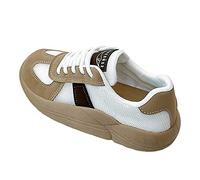 Items Womens Trainers Wide Fit Wedge Walking Sneakers Casual Fashion Non Slip Walking Shoes Lightweight Low Top Slip on Orthopedic Slip on Trainers Women Wide fit Khaki 5.5