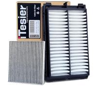 ITESIER Engine Cabin Air Filter for Tucson 2.5L(22-24), Sonata 1.6L/2.5L(20-24), Santa Fe 2.5L(21-24), Santa Cruz 2.5L(22-25), Sorento 2.5L(21-24), Sport-age 2.5L(2023-2025), K5 1.6L/2.5L(2021-2024)