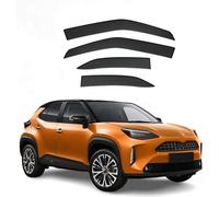 ITETONE Car Wind Deflectors for Toyota Yaris Cross 2020-2024, Front Rear Side Window Visor Rain, Door Windows Guard Cover