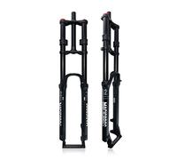 ITETONE MTB Bike Front Fork 26 27.5 29 Inch Double Shoulder Forks 1-1/8 Bike Suspension Fork Downhill Disc Brake 160mm Travel (Size : 29")