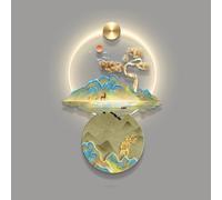 ITETONE Plug-in Power Supply 3D Art Wall Decor, Relief LED Decorative Painting, LED Wall Sculptures, Wall Murals for Bedroom Entrance Hallway Living Room(I,23.6x35.4in/60x90cm)