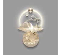 ITETONE Plug-in Power Supply 3D Art Wall Decor, Relief LED Decorative Painting, LED Wall Sculptures, Wall Murals for Bedroom Entrance Hallway Living Room(F,27.5x39.3in/70x100cm)