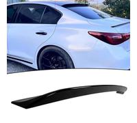 ITETONE Rear Window Roof Spoiler Wing Fit for Infiniti Q50 LUXE/Sport/Hybrid/ 2.0t/ 3.0t/ Premium 2014-2024 Gloss Black Sport Visor Accessories
