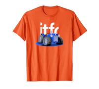 itfc Tractor Boys - Ipswich Fan Dragster Tractor Graphic T-Shirt, Men, Orange, 3X-Large