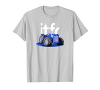 itfc Tractor Boys - Ipswich Fan Dragster Tractor Graphic T-Shirt, Men, Silver Grey, X-Large