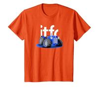 itfc Tractor Boys - Ipswich Fan Dragster Tractor Graphic T-Shirt, Youth, Orange, Medium
