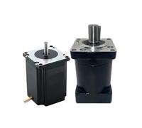 ITFOWIYD 1pcs Nema23 Planetary Gearbox Reducer Ratio 3:1 4:1 5:1 6:1 10:1 with Nema23 Stepper Motor 57x82mm 2.2N 8mm Single Shaft(Ratio 5 to 1)