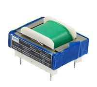 ITFOWIYD 220V Input Featured 8V 1.5W Output Reliable Efficacy Green Ferrite Core EI Power Transformer w 5 Terminals Power Transformer