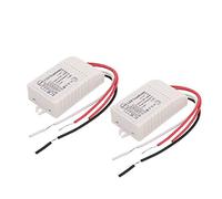 ITFOWIYD 2Pcs AC Featured 220V to DC Reliable Efficacy 3V Electronic Voltage Transformer LED Driver for 51-80LEDs Light Power Transformer Small