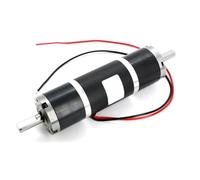 ITFOWIYD 42MM Dual Gearbox-Shaft DC Reduction Planetary Motor 12V 24V ATM Automation Robot Accessory 42GM-4265ZY(12V,16rpm-D10mm shaft)