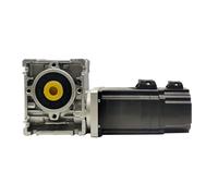 ITFOWIYD 48V 200W Brake and Worm Geared NEMA24 Brushless DC Motor 5:1/7.5:1/10:1/15:1/20:1/30:1/40:1/50:1/80:1 Reducer BLDC(Ratio 60 to 1,SINGLE OUTPUT SHAFT-48V)