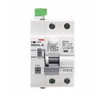 ITFOWIYD GRD9L-R 6KA ELCB RCCB Automatic Reclosing Device Circuit Breaker 2P 2P 40A 63A 30mA 100mA 300mA RCD AC Type 1Pcs(DC12V,4P 40A 30mA RCCB AC)