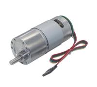 ITFOWIYD JGB37-545 Encoder Motor DC 6V 12V 24V Metal Gear Motor Encoder Reducer Speed 12rpm to 2000RPM High Torque DIY(12V 23RPM)