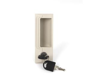 ITFOWIYD LS009 Cam Lock Handle Concealed Pull Assembly Locker Industrial Hidden Cinet Plastic Lock 1Pcs