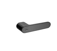 ITFOWIYD Minimalist Magnetic Ecological Door Lock Indoor Silent Lock Home Bedroom Living Room Invisible Door Lock zinc Alloy Wooden Door Handle(Round handle Black 3)