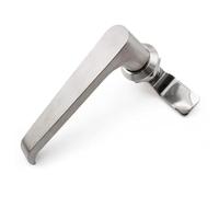 ITFOWIYD MS324-2 Switch Cinet Door Latch Lock 304 Stainless Steel L-Type Switch Cinet Door Handle Lock Hardware Accessories 1Pcs