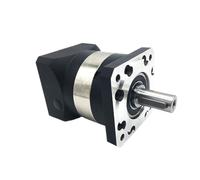 ITFOWIYD Planetary Reducer 110mm/130mm Servo Motor Ratio 5:1-100:1 High Tq Right Angle Gearbox 100mm Flange Servo Motor Reducer(Ratio 100,Input22 for 130servo)