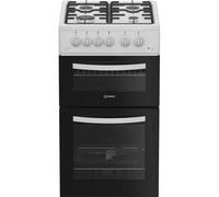 Indesit ITG5GMW Gas Cooker with Separate Grill A+