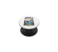 Ithaca Taking the Long Way Home Odyssey Greek Mythology PopSockets Adhesive PopGrip