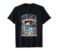 Ithaca Taking the Long Way Home Odyssey Greek Mythology Value Graphic T-Shirt