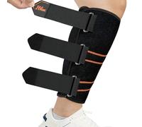 ITHW Calf Compression Sleeve for Men Women, Adjustable Calf Brace for Shin Splint Relief, Leg Compression Sleeve for Running, Swelling, Strain, Sprain (Medium)