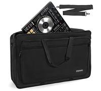 ITHWIU Padded DJ Controller Case for Hercules DJ Inpulse 500, DDJ REV1, NI Traktor Kontrol S4 MK3, DDJ SR DDJ SR2, Numark PLATINUM FX, DDJ RR, Akai MPK225, 23.5 x 14 x 3 Inch, Black