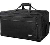 ITHWIU Speaker Carrying Bag with Thickened Sponge for Compact 10" Speaker Cabinets; Heavy-Duty Fits QSC K10, Yamaha DXR10 and More (IT-TOTE10), Black